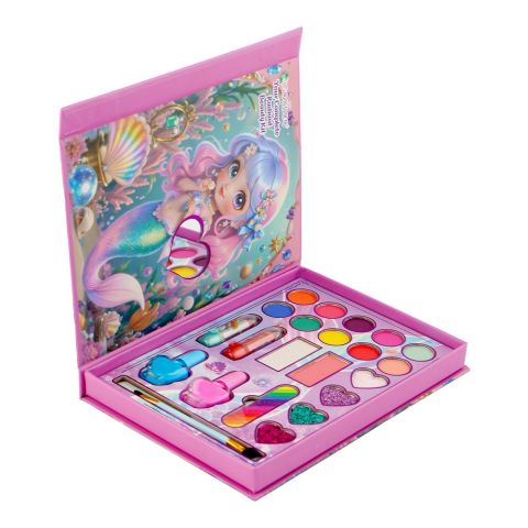 IGOODCO Kids Magical Mermaid Makeup Kit – Safe & Non-Toxic Beauty Set for Girls