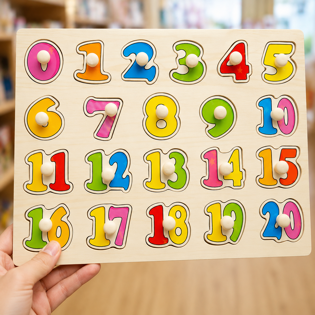 Numbers Educational Learning Board