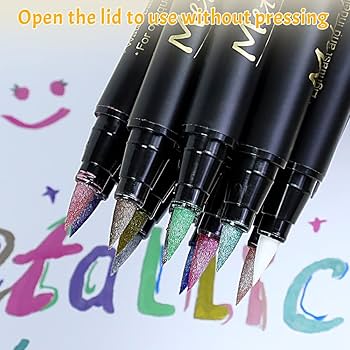Metallic Markers Pack Of 8