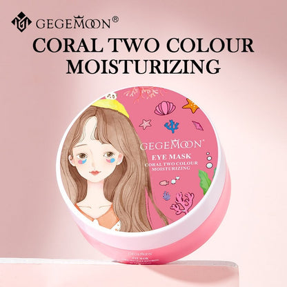 Gegemoon Coral 60 PCs Korean Moisturising Under Eye Mask Patch