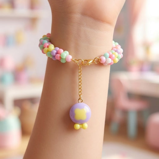 Candy Bracelets With Charm Hanging