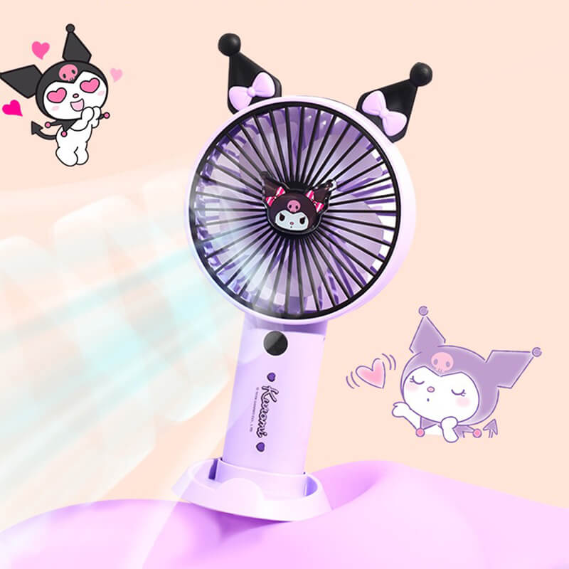 Kuromi Chargeable Hand Fan