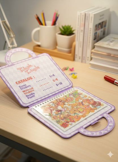 Twinkle Twinkle Star Coloring Sticker Book