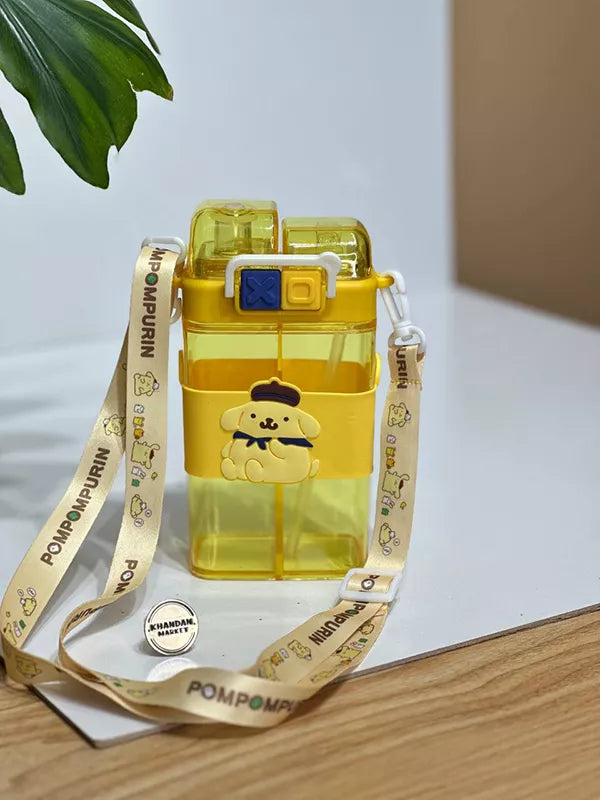 Sanrio Two Way 2 In 1  Partition Water Bottle