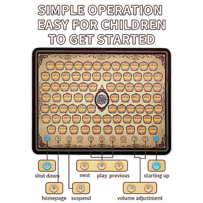 Arabic Namaz & Quran Surahs Learning Tablet