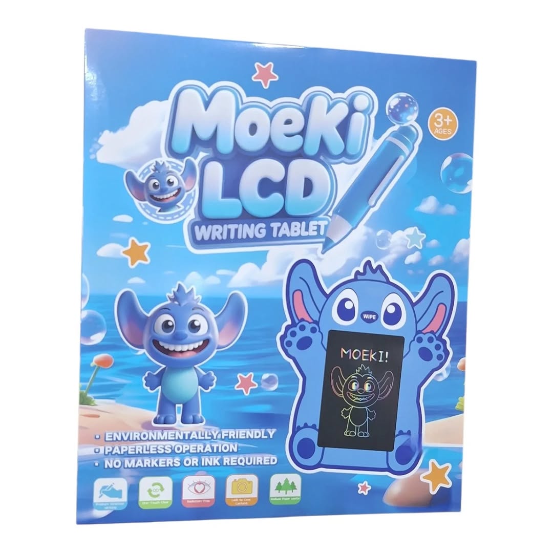Fun & Creative LCD Writing Tablets – Stitch & Hello Kitty Editions