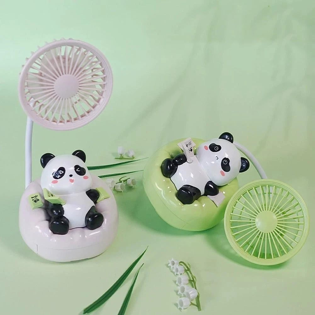 Chargeable Panda Table Fan