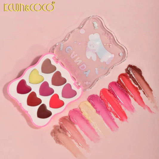Kevin & Coco Heart-Shaped Lipstick Palette