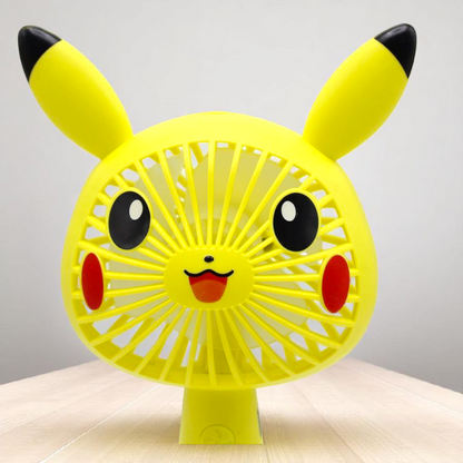 Pokemon 3 Modes Chargable Hand Fan