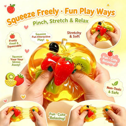 Jumbo Coconut Oil Vaseline Squishy Apple – Big Size Fidget Toy