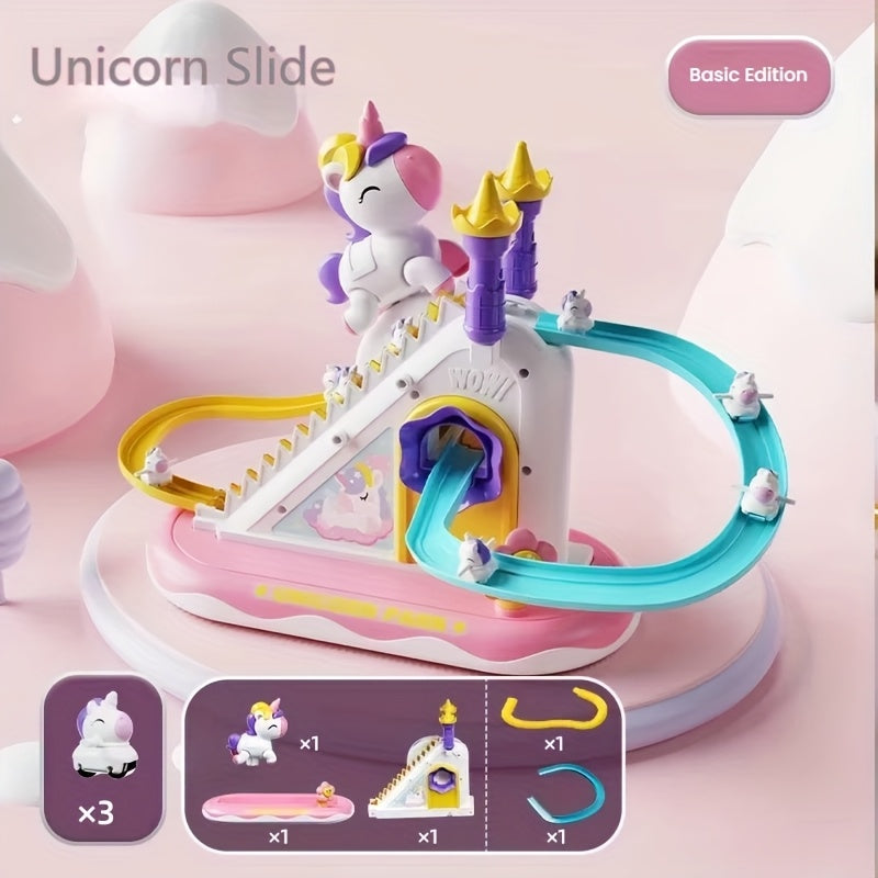 Unicorn Rainbow Slide With Lights And Sound