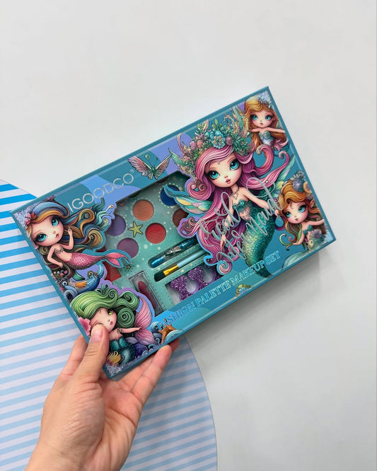 Igoodco Mermaid Kids Makeup Kit