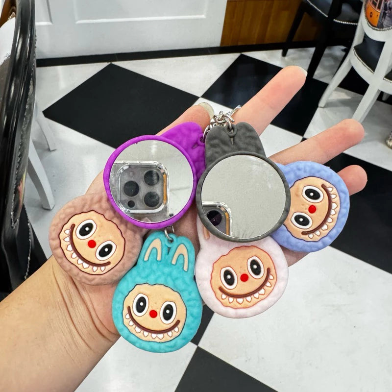 Labubu Mirror Key Chain