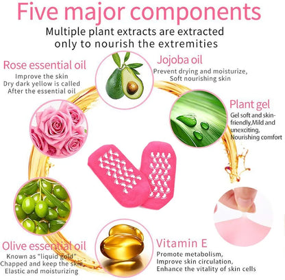 Premium Silicon Gel Moisturising Ultra Soft Spa Socks