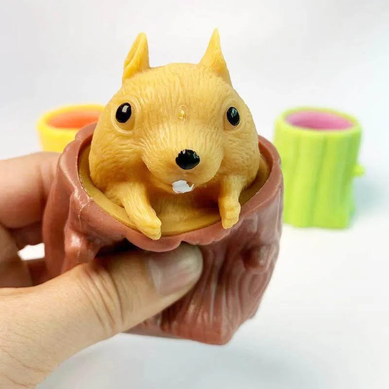 Squirrel Pop Out Squishy