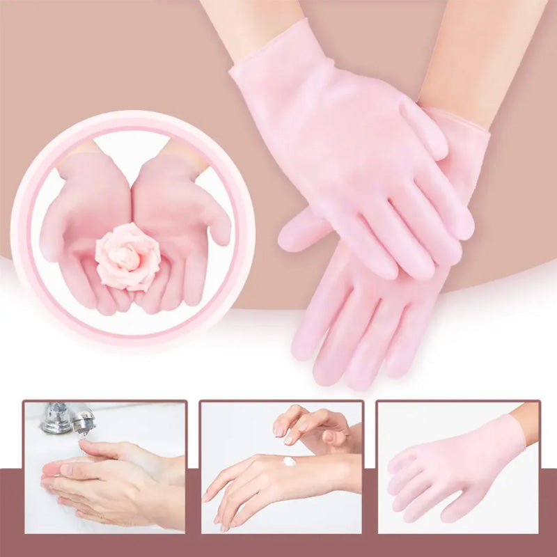 Silicon Moisturising Gel Gloves – Premium Quality