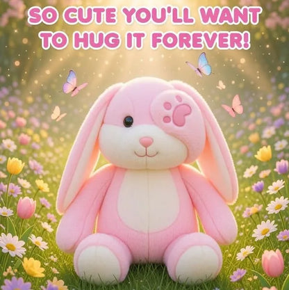 Hide & Seek Love Magnetic Stuffed Bunny 60 cm