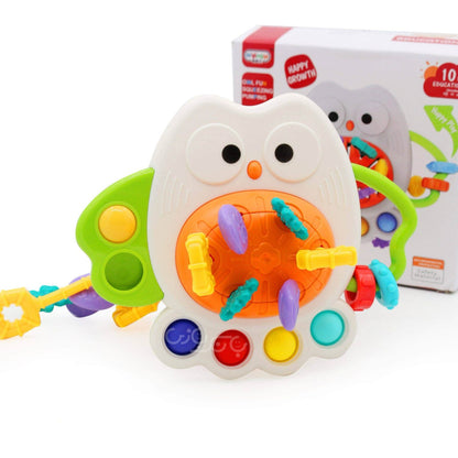 Pull String Sensory Activity Toy For Kids