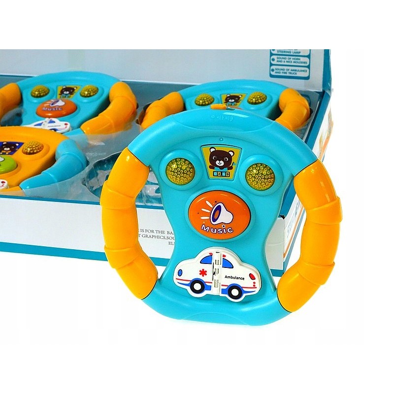 Interactive Musical Steering Wheel Toy