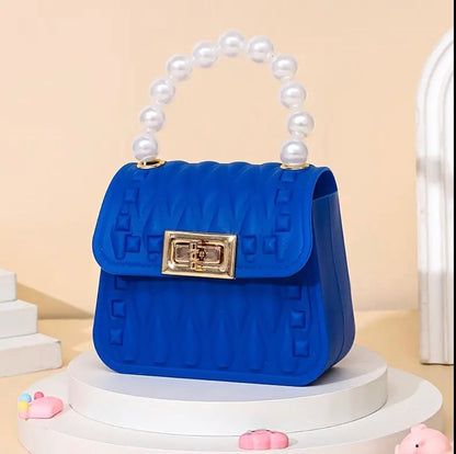 Jelly Pearl Handle Purse| Bag For Little Girls
