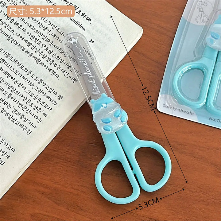 Kawaii Bunny Safety Cap Scissors