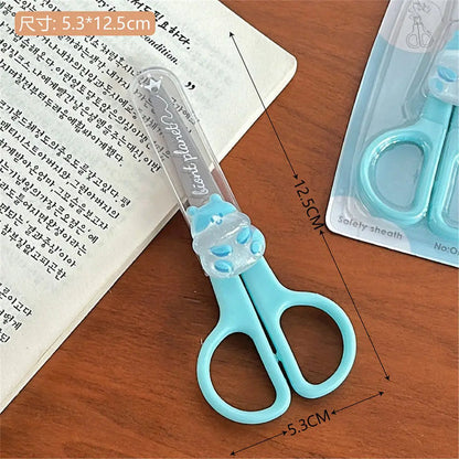 Kawaii Bunny Safety Cap Scissors