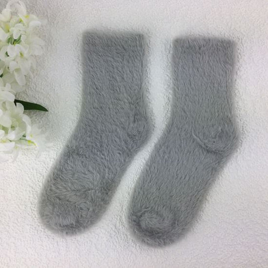 Kids Thermal Wool Fur Socks