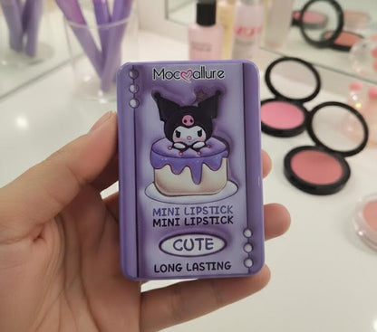 Kuromi Mini Lipsticks Pack Of 5 With Box