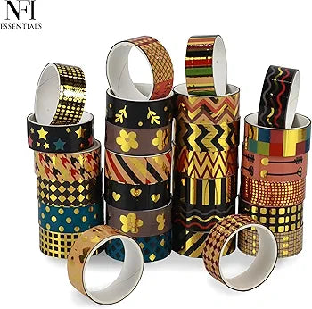 Multi Truck Art Washi Tapes Pack of 28 Tapes