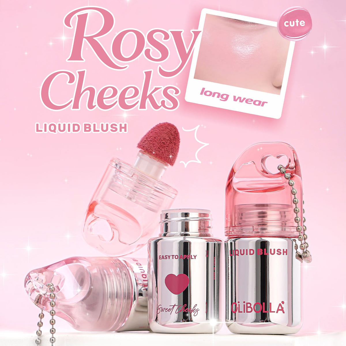 Korean Rosy Cheek Mousse Blush
