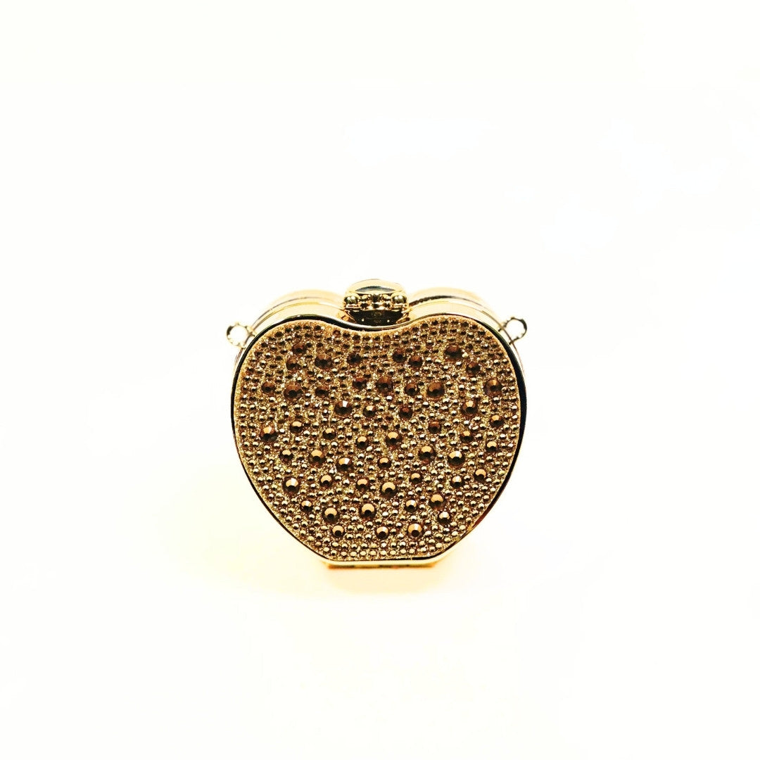 Diamonties Acrylic Square Cross Body Clutch