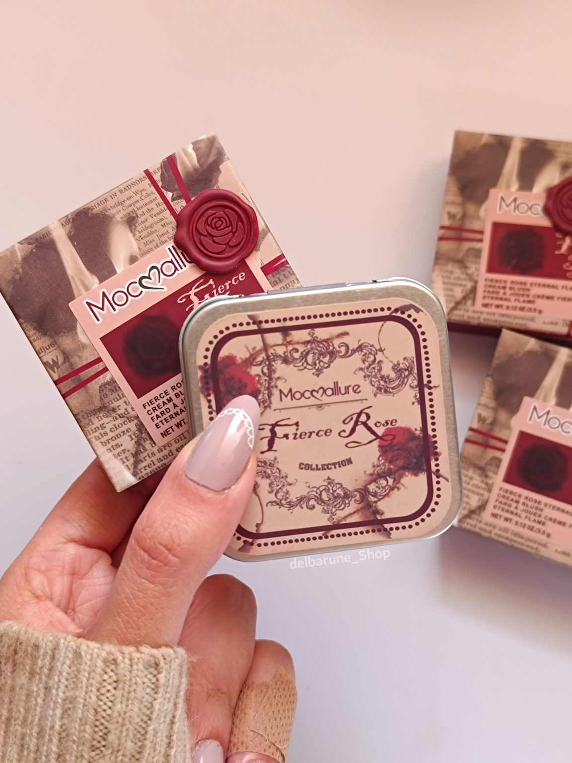 Mocallure Powder Creamy Rose Blush