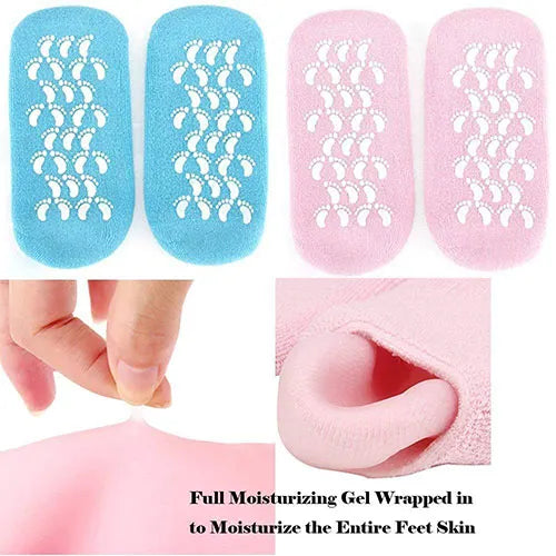 Premium Silicon Gel Moisturising Ultra Soft Spa Socks