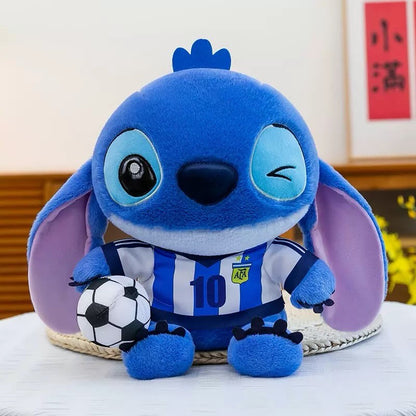 Stitch Brazil Football Edition Plush Stuff Toy
