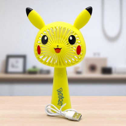 Pokemon 3 Modes Chargable Hand Fan