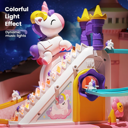 Unicorn Rainbow Slide With Lights And Sound