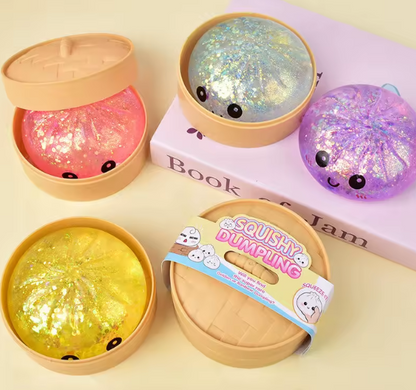 Viral Glitter Orbeez Squishy Dumpling