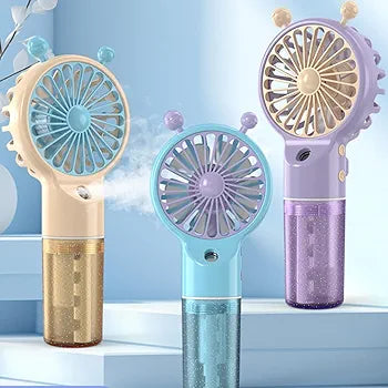 2-in-1 Portable Mist Spray Fan