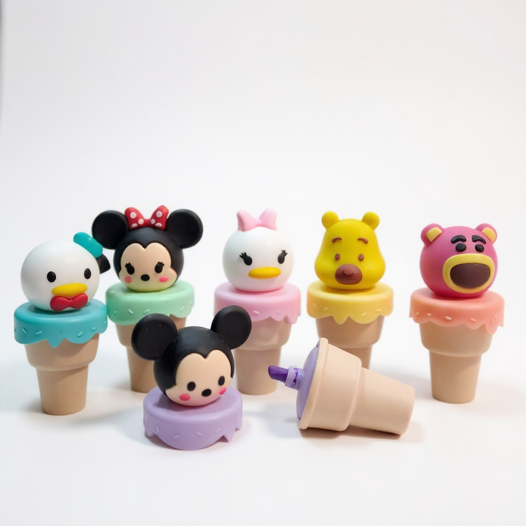 Kawaii Highlighter Markers – Set of 6