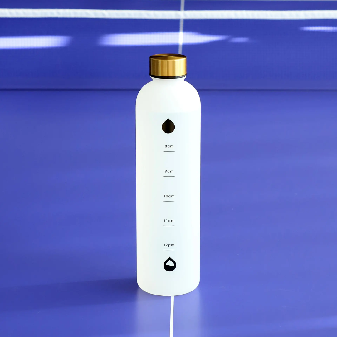 1000ml Motivational Water Bottle with Time Markers
