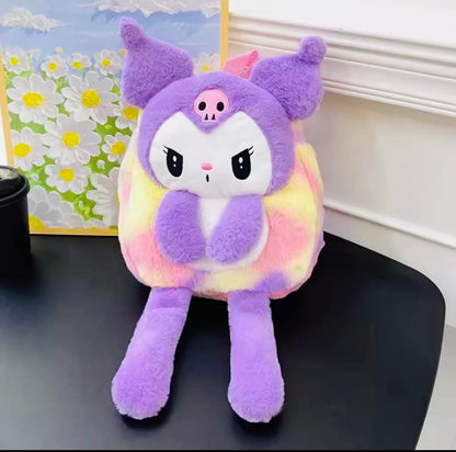 Kuromi Plush Backpack