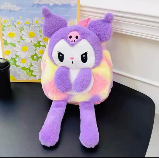 Kuromi Plush Backpack