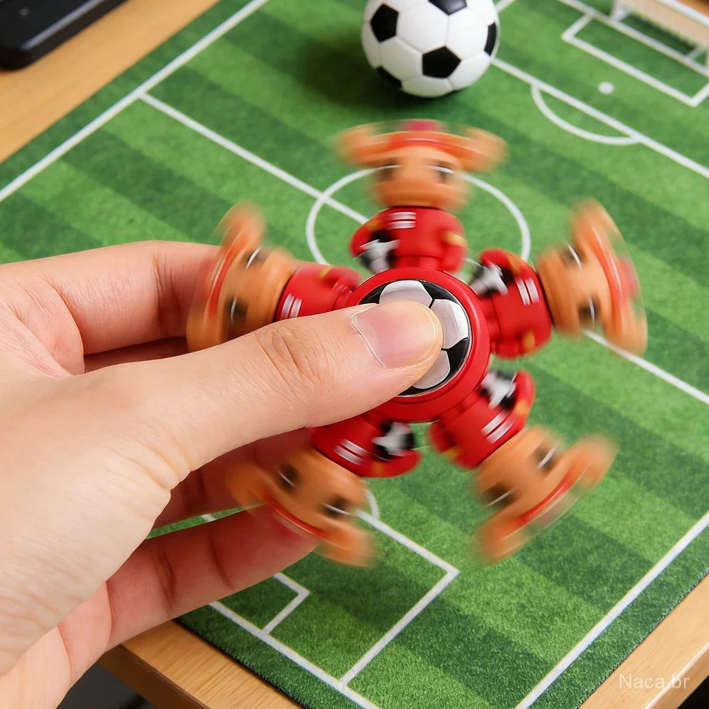Football Spinner Fidget Toy for Kids With Gift Packing | Stress Relief Hand Spinner