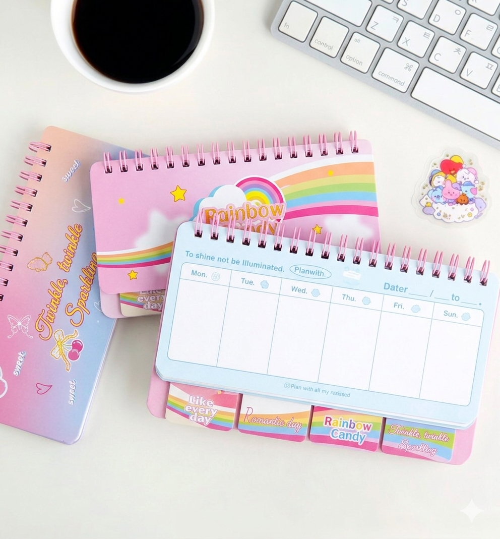 Kawaii Timetable & Weekly Routine Planner