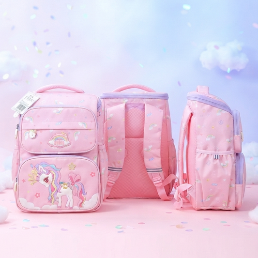 Unicorn Montessori School Bag