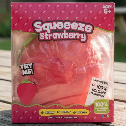 Strawberry Vaseline Coconut Oil Slow Rise Squishy