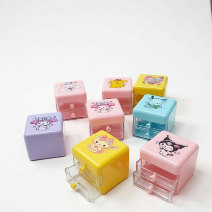 Sanrio Mini Multi Purpose Drawer Organiser Box