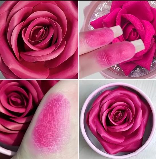 3D Rose Flower Blush & Highlighter