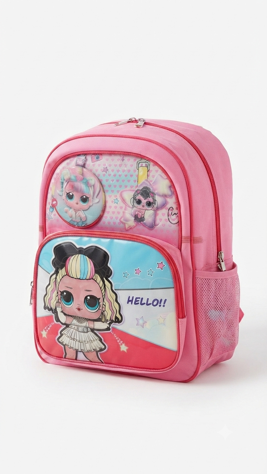 Cute Lol Doll School Bag
