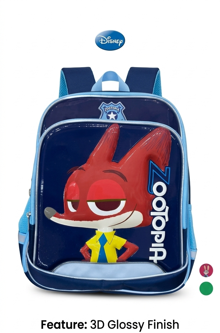 Zootopia Montessori School Bag